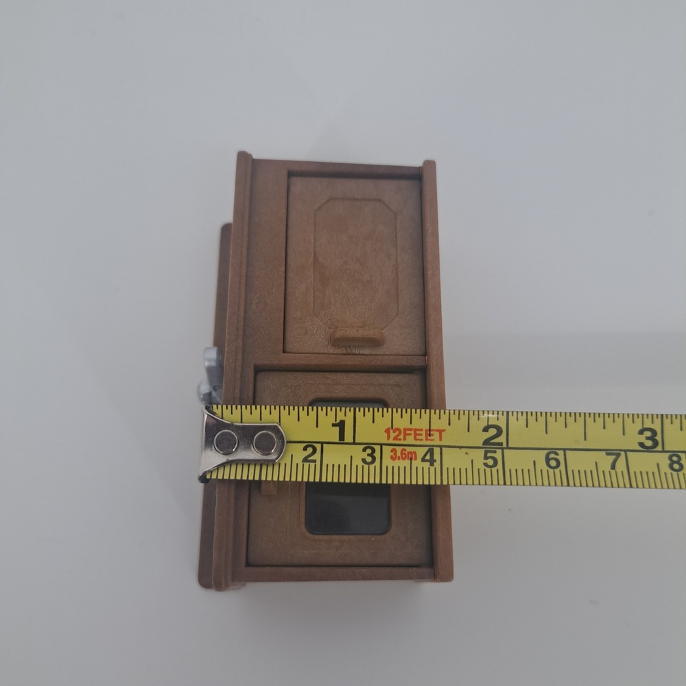 Calico Critters Sylvanian Families Brown Kitchen Sink Stove Oven Unit Miniature - Picture 6 of 6